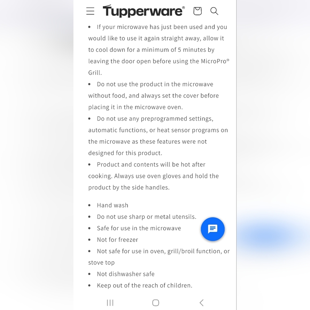 New Tupperware MicroPro Grill - Picture 9 of 15